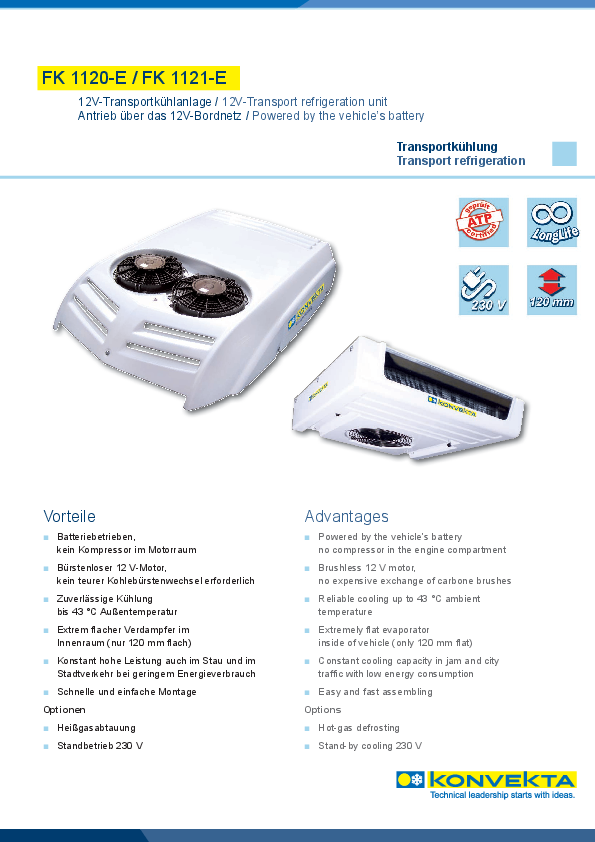FK1120-E / FK1121-E